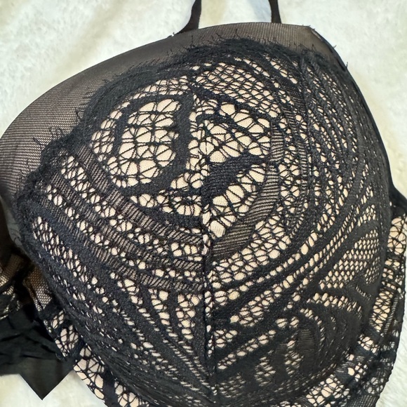 Victoria Secret Very Sexy Lace Corset‎ Push Up Bra Size 34DD - Picture 2 of 10